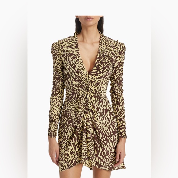 A.L.C Marcie Silk Mini Dress - Picture 4 of 7